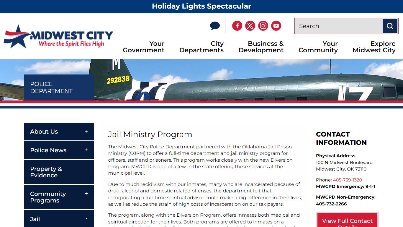 Jail Ministry Program | Midwest City Oklahoma